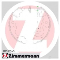 Тормозные колодки комплект ZIMMERMANN 904207 109901545 23 K0M