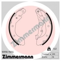 Тормозные колодки комплект ZIMMERMANN M9K 70A Opel Karl 109901586