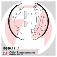 Тормозные колодки комплект ZIMMERMANN Fiat Ducato (230) 1 Фургон 2.8 JTD 4x4 128 л.с. 2000 – 2002 109901114 9O MRA