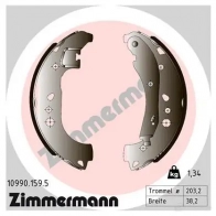 Тормозные колодки комплект ZIMMERMANN 1437875483 109901595 AV P5M
