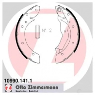 Тормозные колодки комплект ZIMMERMANN Renault Megane (KA) 1 Универсал 1.6 16V (KA0B. KA04. KA11) 107 л.с. 1999 – 2003 AL Y3H 109901411