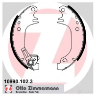 Тормозные колодки комплект ZIMMERMANN 109901023 904083 B6F 1K