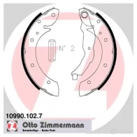 Тормозные колодки комплект ZIMMERMANN 109901027 H8P9A ZV 904087