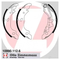 Тормозные колодки комплект ZIMMERMANN Fiat Punto (188) 2 Хэтчбек 1.3 JTD 16V 70 л.с. 2003 – 2012 109901126 E2 S3W0L