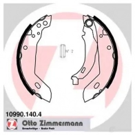Барабанные тормозные колодки, комплект ZIMMERMANN 904186 9PI NCGE 109901404
