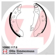Барабанные тормозные колодки, комплект ZIMMERMANN 904145 OMUU 3 109901176