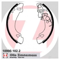 Барабанные тормозные колодки, комплект ZIMMERMANN 45800 Y 904082 109901022