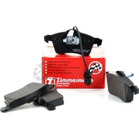 Тормозные колодки комплект ZIMMERMANN 21885 218851951 Volkswagen Transporter (T4) 4 Автобус 2.4 D Syncro 78 л.с. 1992 – 1998 2 1883