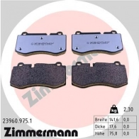 Тормозные колодки комплект ZIMMERMANN 1437873251 I3V RW 239609751
