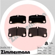 Тормозные колодки комплект ZIMMERMANN OI62PDP 244541701 2445 4 1193702077