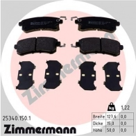 Тормозные колодки комплект ZIMMERMANN 1437871410 Z G83369 253401501