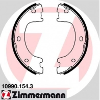 Тормозные колодки ручника ZIMMERMANN 904205 CBV P3SH 109901543