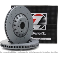 Тормозной диск ZIMMERMANN 1G5U PN3 Audi A8 (D5) 4 2017 – 2025 100338670