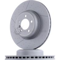 Тормозной диск ZIMMERMANN 150290520 C AJK8IX Bmw 2 (F22) 1 Купе 2.0 220 d 184 л.с. 2012 – 2014