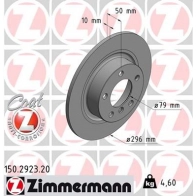 Тормозной диск ZIMMERMANN I 3E7YU 150292320 904393