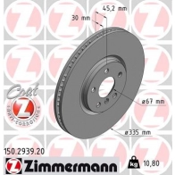 Тормозной диск ZIMMERMANN 904414 150293920 GW QMQ