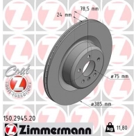 Тормозной диск ZIMMERMANN ITK 8G Bmw X6 (E71) 1 2007 – 2014 150294520