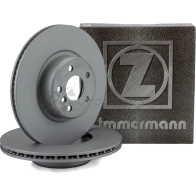 Тормозной диск ZIMMERMANN 150.2951.20 X 79FGY4 1211170061