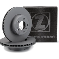 Тормозной диск ZIMMERMANN X 4EWF2 Bmw 5 (E61) 5 Универсал 2.0 520 d 150 л.с. 2005 – 2008 150340320
