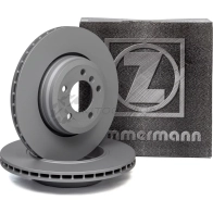 Тормозной диск ZIMMERMANN 904445 BQ7 XQS 150341120