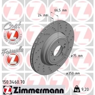 Тормозной диск ZIMMERMANN 150.3460.70 904519 OR5Y L