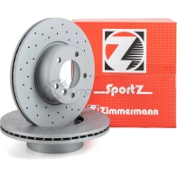 Тормозной диск ZIMMERMANN 904532 150346752 61TC BR