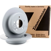 Тормозной диск ZIMMERMANN 904608 D5 Y8DWT 155390420