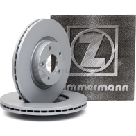 Тормозной диск ZIMMERMANN Ford C-Max 2 (CB7, CEU) Минивэн 2.0 Duratorq TDCi 150 л.с. 2015 – наст. время L9AT M 250135320