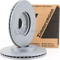 Тормозной диск ZIMMERMANN Ford B-Max 1 (CB2, JK) Минивэн 1.6 Duratec Ti 105 л.с. 2012 – наст. время 250136220 ZP 3BCHO