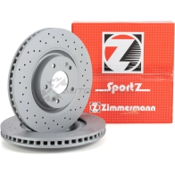 Тормозной диск ZIMMERMANN 624QMS 3 906128 285351952