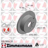 Тормозной диск ZIMMERMANN 906218 KS5 MZC 320380420