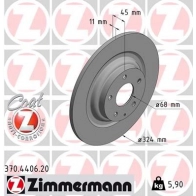Тормозной диск ZIMMERMANN 7Z1 NJ5 370440620 1437875689