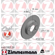 Тормозной диск ZIMMERMANN NB XS0 440310720 906898
