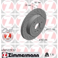 Тормозной диск ZIMMERMANN 75 AGTE 1437878703 450522952