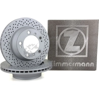 Тормозной диск ZIMMERMANN PI9 F1 907015 460152720