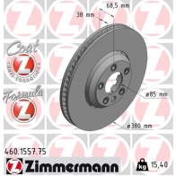 Тормозной диск ZIMMERMANN Porsche Cayenne KS CO7 460155775