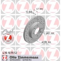 Тормозной диск ZIMMERMANN RVZ 42B6 470107952 907064