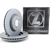 Тормозной диск ZIMMERMANN 907319 590281020 RD Q2SL
