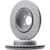 Тормозной диск ZIMMERMANN M4SI V 904549 150348052 - Изображение 3