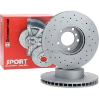 Тормозной диск ZIMMERMANN 904350 8JPS 9LB 150129652 - Изображение 2