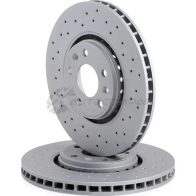 Тормозной диск ZIMMERMANN 470243852 4V TXS 907115 - Изображение 3