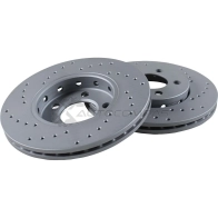 Тормозной диск ZIMMERMANN 903908 F4 S4T 100123352 - Изображение 2