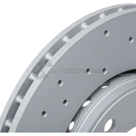 Тормозной диск ZIMMERMANN 907108 MB0 ZEF 470243252 - Изображение 4