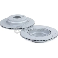 Тормозной диск ZIMMERMANN 2DQN I 904375 150290452 - Изображение 4