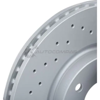 Тормозной диск ZIMMERMANN 905843 250137552 G 3Q20ZQ - Изображение 4