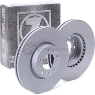 Тормозной диск ZIMMERMANN W 0QCO9 180303320 1211171251 - Изображение 2