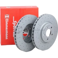 Тормозной диск ZIMMERMANN 100333152 U2 YGBCD 904008 - Изображение 3