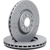 Тормозной диск ZIMMERMANN 5R GRB4X 904255 110221752 - Изображение 2