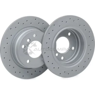 Тормозной диск ZIMMERMANN 150127052 904302 GJS9 C - Изображение 3