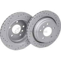 Тормозной диск ZIMMERMANN 7OB X9 150128652 904330 - Изображение 3